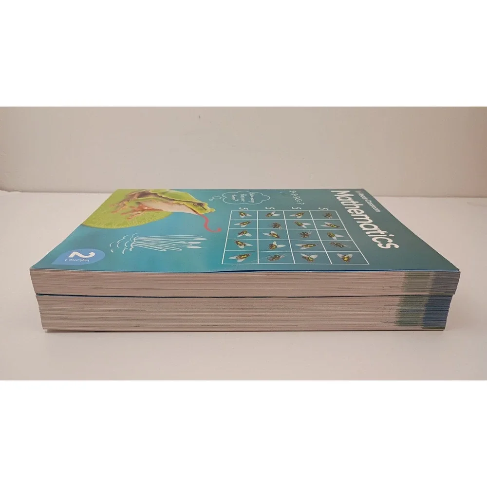 i-Ready Classroom Mathematics Grade 2 Volume 1 and 2 Paperback Curriculum Assoc.